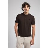 Lee Cooper Resao Erkek Polo Yaka T-Shirt Kahve - M - 03-Kahverengi