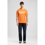 Lee Cooper Rıcky Erkek High Rise Straight Fit Pamuklu Jean Pantolon Mavi-Siyah - 31 - 32