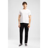 Lee Cooper Rıcky Erkek High Rise Straight Fit Pamuklu Jean Pantolon Siyah