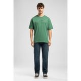 Lee Cooper Rıcky Erkek High Rise Straight Fit Pamuklu Jean Pantolon Yeşil - 36 - 32