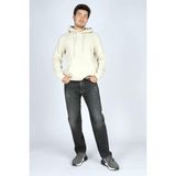 Lee Cooper Ricky Erkek Hıgh Rıse Straıght Rahat Kesim Yüksek Bel Düz Paça Jean Pantolon Antrasit - 32 - 30