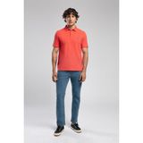 Lee Cooper Ricky Erkek Hıgh Rıse Straıght Rahat Kesim Yüksek Bel Düz Paça Jean Pantolon Mavi - 28 - 32