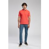 Lee Cooper Ricky Erkek Hıgh Rıse Straıght Rahat Kesim Yüksek Bel Düz Paça Jean Pantolon Mavi