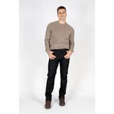 Lee Cooper Ricky Erkek Hıgh Rıse Straıght Rahat Kesim Yüksek Bel Düz Paça Jean Pantolon Siyah - 46 - 32