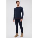 Lee Cooper Ricky Yüksek Bel Düz Kesim Düz Paça Lacivert Erkek Pantolon
