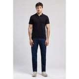Lee Cooper Rico Yüksek Bel Düz Kesim Düz Paça Mavi Erkek Jean Pantolon - 36 - 32