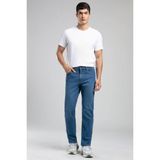 Lee Cooper Rico Yüksek Bel Düz Kesim Düz Paça Mavi Erkek Jean Pantolon - 38 - 32