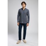 Lee Cooper Rico Yüksek Bel Normal Kesim Düz Paça :Koyu Mavi Erkek Jean Pantolon - 31 / 32
