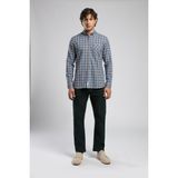 Lee Cooper Rico Yüksek Bel Normal Kesim Düz Paça Lacivert Erkek Jean Pantolon - 31 - 32 - Mavi