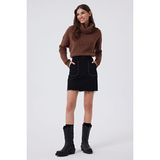 Lee Cooper Rita Kadın %100 Pamuk Jean Etek Rosada Vbl - Mavi