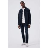 Lee Cooper Rivendell 1 Erkek %100 Pamuk Jean Gömlek Denim - S - Mavi