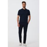 Lee Cooper Robert Normal Bel Dar Konik Kesim Daralan Paça %100 Pamuk Lacivert Erkek Pantolon