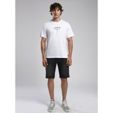 Lee Cooper Rolanes Erkek %100 Pamuk O Yaka T-Shirt Beyaz