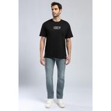 Lee Cooper Rolanes Erkek %100 Pamuk O Yaka T-Shirt Siyah - 05-Siyah