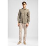 Lee Cooper Russo Erkek Regular Fit Uzun Kol Gömlek Yeşil - XL