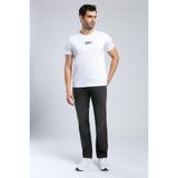 Lee Cooper Santino Erkek %100 Pamuk O Yaka T-Shirt Beyaz