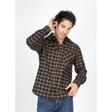 Lee Cooper Shaw Erkek Dokuma Uzun Kol Gömlek Bordo-Lacivert