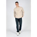 Lee Cooper Shawn Erkek O Yaka Sweatshirt Bej