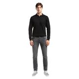 Lee Cooper Sirius Polo Yaka Sweatshirt Siyah, L, 261 LCM 241036, SİYAH, erkek