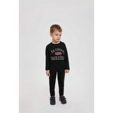 Lee Cooper Siyah Erkek Çocuk Eşofman Altı - 4