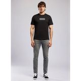 Lee Cooper Siyah Erkek Regular Fit Logo Baskılı T-Shirt 262 Lcm 242044 Dorıan Siyah - 2XL