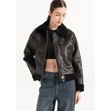 Lee Cooper Siyah Kadın Mont 261 Lcf 232006 Aryanna Siyah - XL