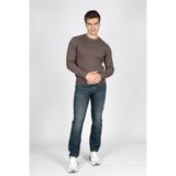 Lee Cooper Smith Erkek O Yaka Triko Kazak Vizon - 2XL