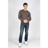 Lee Cooper Smith Erkek O Yaka Triko Kazak Vizon