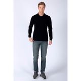 Lee Cooper Soon Erkek %100 Pamuk Uzun Kol T-Shirt Siyah - 05-Siyah