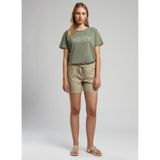 Lee Cooper Standart Bel Rahat Bej Kadın Şort 252 LCF 221009 RAQUEL BEJ