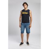 Lee Cooper Summer Erkek %100 Pamuk O Yaka Atlet - 004-Mavi