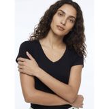 Lee Cooper T-Shirt 262 LCF 242008 ROSETTE, S, 5003361960, Siyah, Kadın