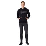 Lee Cooper Tess Erkek Kapüşonlu Sweatshırt Siyah