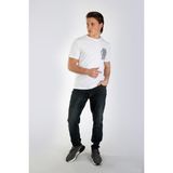Lee Cooper Tesse Erkek %100 Pamuk O Yaka T-Shirt Beyaz - 2XL