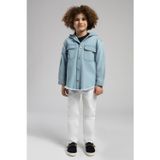 Lee Cooper Texas Erkek Çocuk %100 Pamuk Jean Gömlek Denim