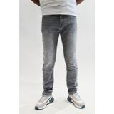 Lee Cooper Tom Tailor Normal Bel Dar Kesim Dar Paça Gri Erkek Jean Pantolon
