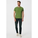 Lee Cooper Twingo Erkek %100 Pamuk O Yaka Pike T-Shirt Yeşil - 10-Yeşil