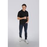 Lee Cooper Twins 1 Erkek %100 Pamuk Pike Polo Yaka T-Shirt Siyah - 05-Siyah