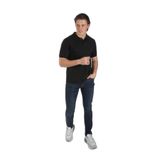 LEE COOPER Twins 1 Pike Polo Yaka T-Shirt, M, 816252024242025, Siyah, Erkek