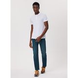 Lee Cooper Twins Erkek %100 Pamuk Polo Yaka T-Shirt Ekru - 2XL - Beyaz