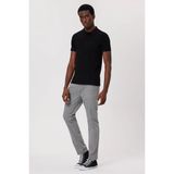 Lee Cooper Twins Erkek %100 Pamuk Polo Yaka T-Shirt Siyah - 05-Siyah