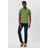 Lee Cooper Twins Erkek %100 Pamuk Polo Yaka T-Shirt Yeşil - 10-Yeşil