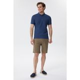 Lee Cooper Tylen Erkek %100 Pamuk Polo Yaka T-Shirt Açık Lacivert - 004-Mavi