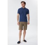 Lee Cooper Tylen Erkek %100 Pamuk Polo Yaka T-shirt Açık Lacivert