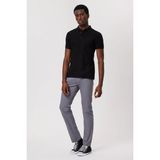 Lee Cooper Tylen Erkek %100 Pamuk Polo Yaka T-Shirt Siyah - 2XL - 05-Siyah