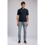 Lee Cooper Tyler Erkek Regular Fit Basic Polo Yaka T-Shirt Koyu Lacivert - 14L-Lacivert - M