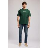 Lee Cooper ULRIC Loose%100 Pamuk Baskılı Bisiklet Yaka T-Shirt Yeşil, 2XL, 262 LCM 242019, YEŞİL, Erkek