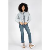 Lee Cooper Verti 1 Kadın %100 Pamuk Jean Ceket