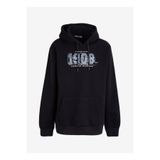 Lee Cooper Washington Erkek Kapüşonlu Sweatshirt Siyah