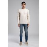 Lee Cooper Wayne Erkek O Yaka Sweatshirt Bej - M